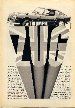 Triumph GT6 - Zeitungswerbung