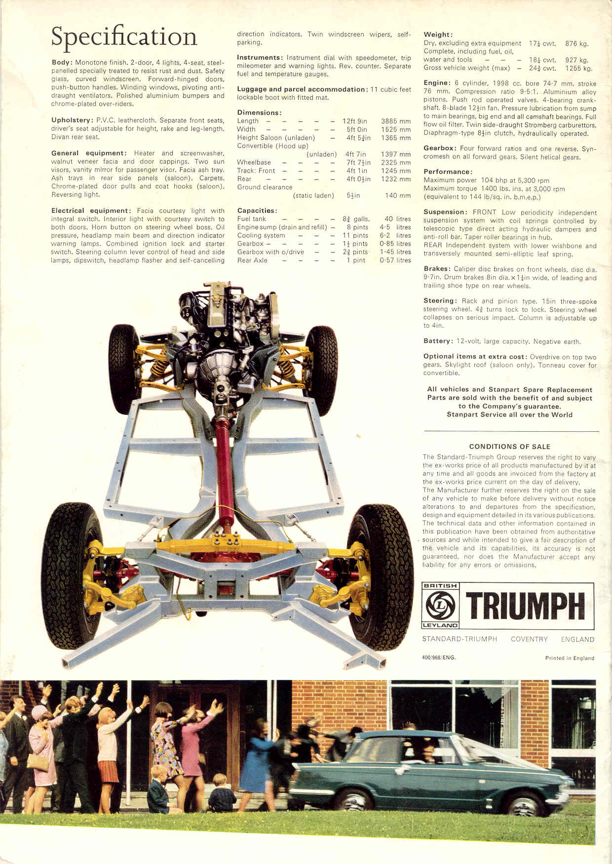 Triumph Vitesse MK II GB!